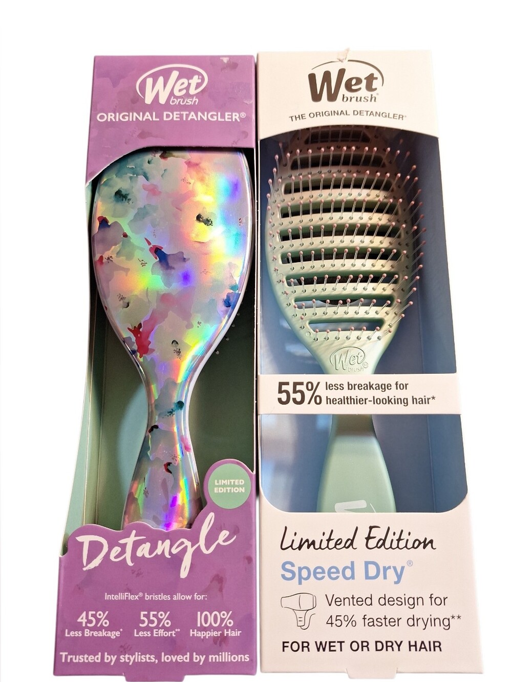 NWT Wet Brushes Limited Edition (Green)